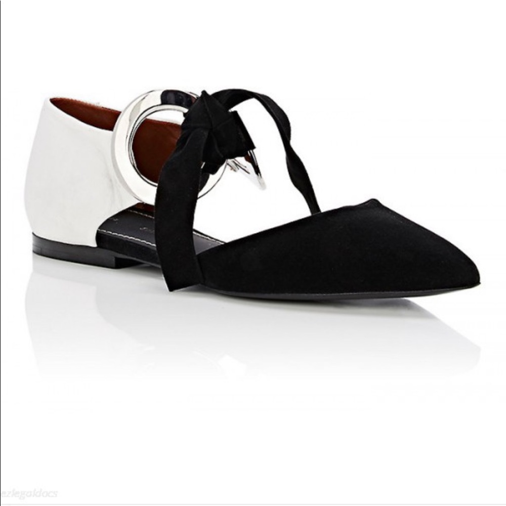 Proenza Schouler Double-Grommet  D'Orsay Flats